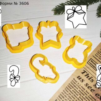 Формы мишки звезда и леденец