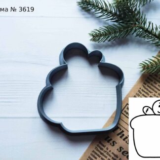 Форма пряник в чашке