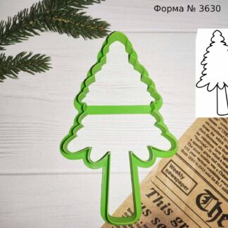 Формочка елочка 28