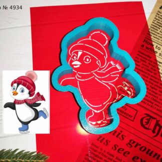 Набор пингвин на коньках