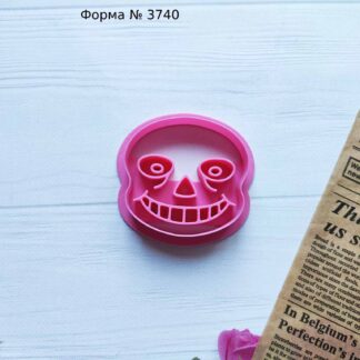 Формочка со штампом череп 3