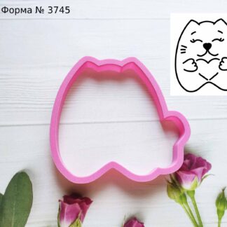 Формочка котик 12