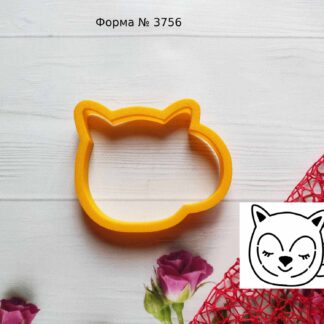 Формочка чашка лисичка