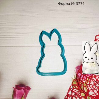 Форма зайчик 13