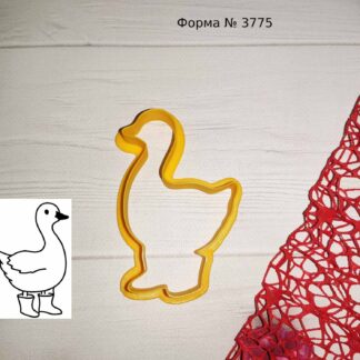 Форма гусь в сапогах