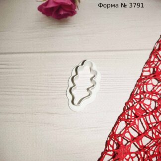 Формочка листочек дуба 4