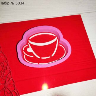 Набор чашка с блюдцем