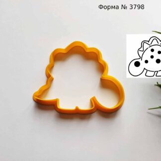 Формочка динозаврик 3