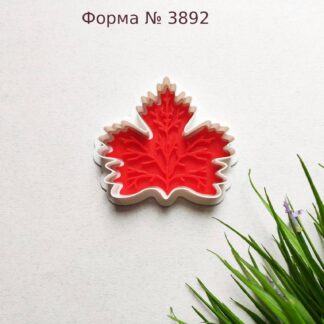 Формочка со штампом листочек 18