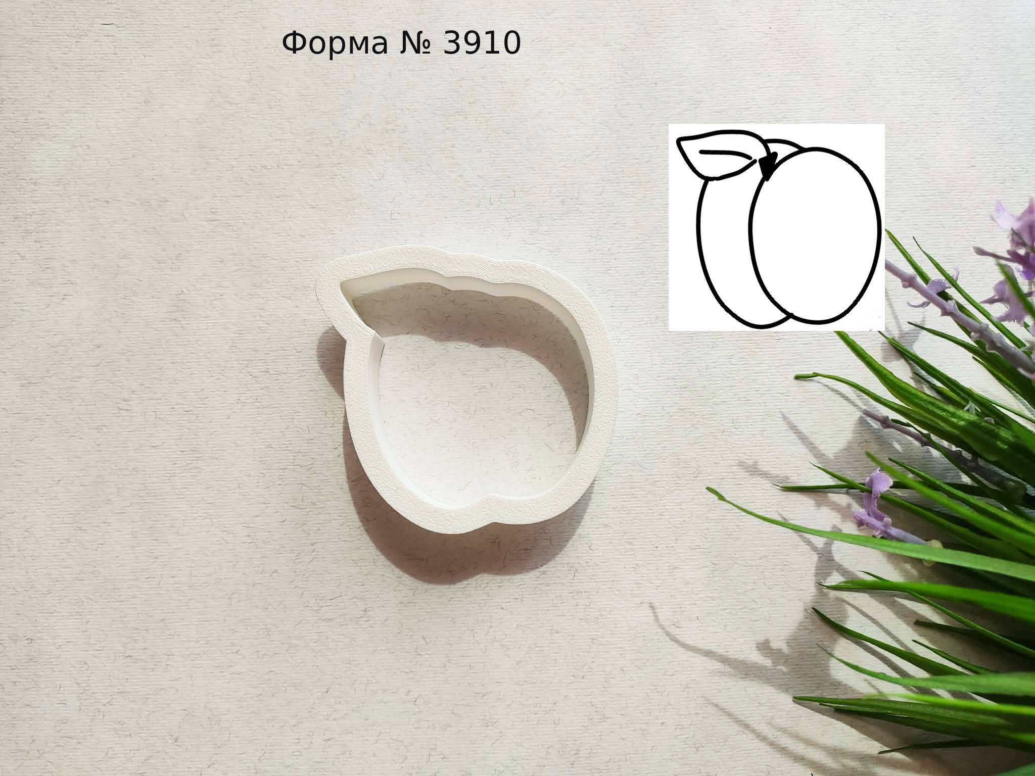 Формочка персик або абрикос