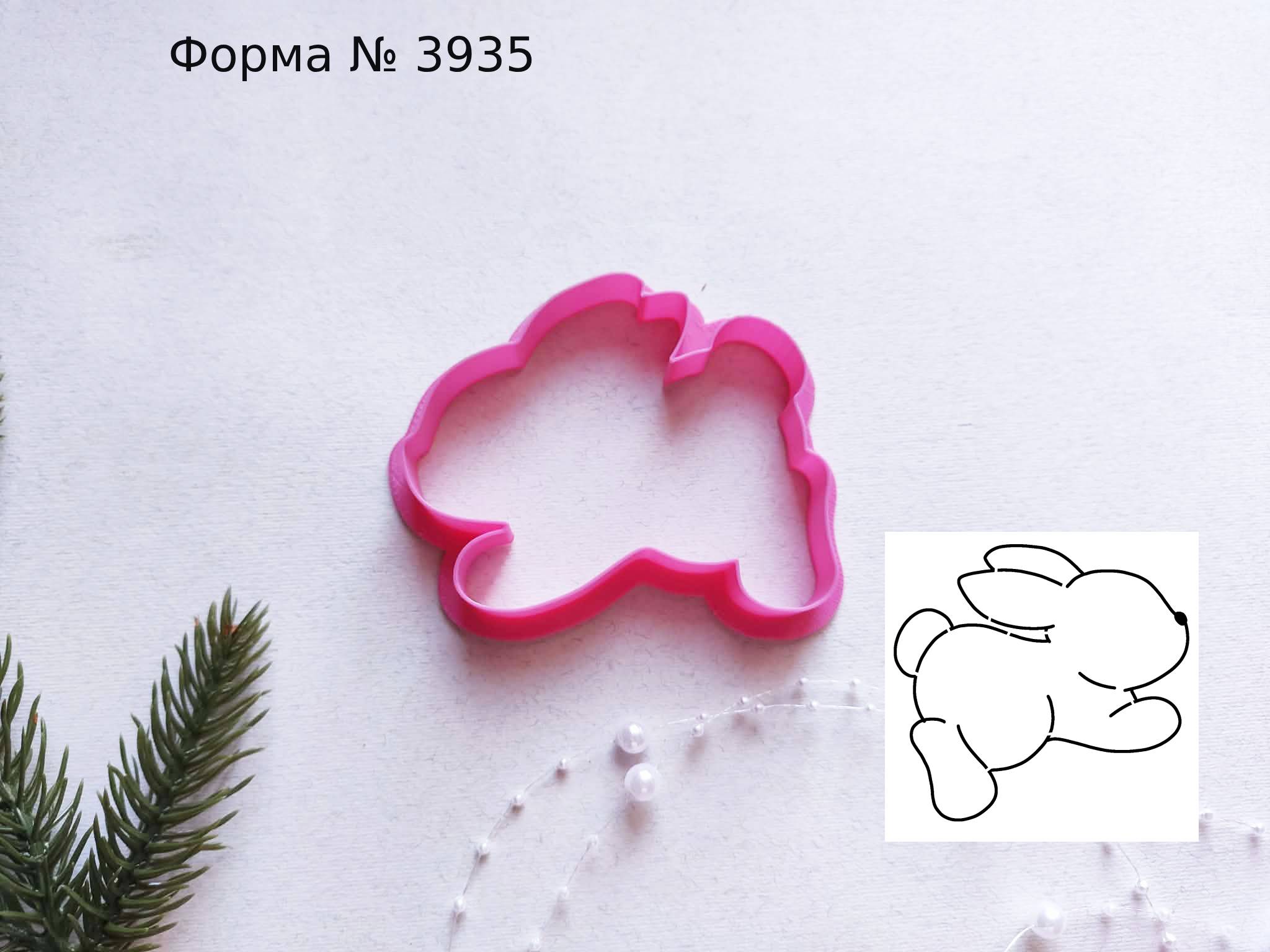 Формочка заєць 30