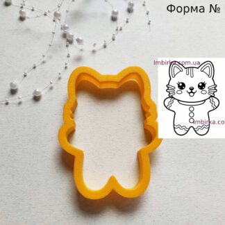 Формочка котик 13